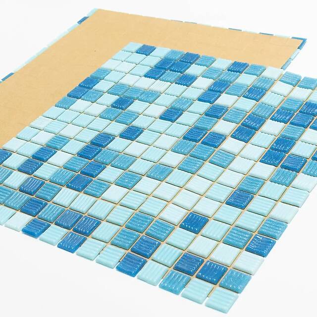 Стеклянная мозаика серия Econom (на бумаге)
