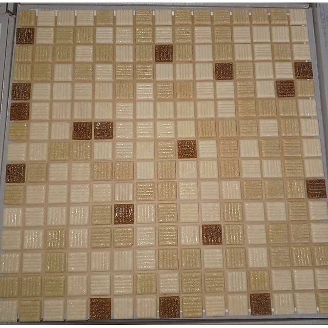 Стеклянная мозаика серия Econom (на бумаге)