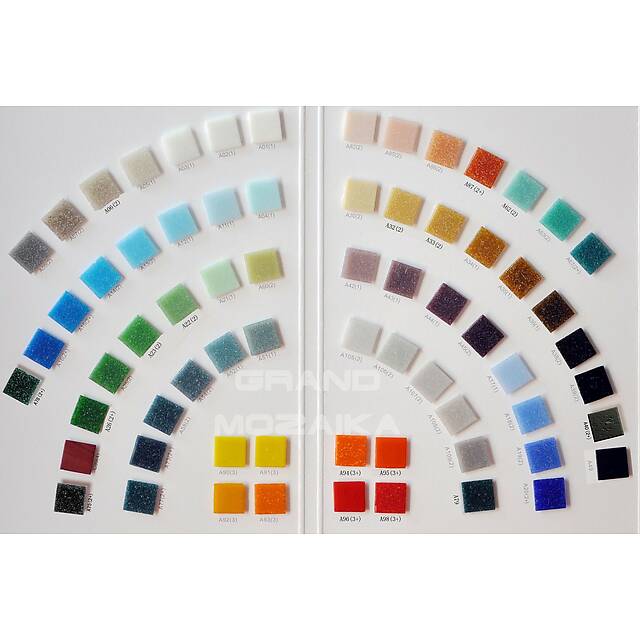 Стеклянная мозаика, серия Base (A23)