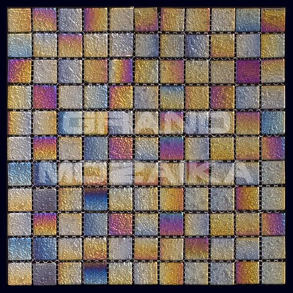 Стеклянная мозаика серия Metall