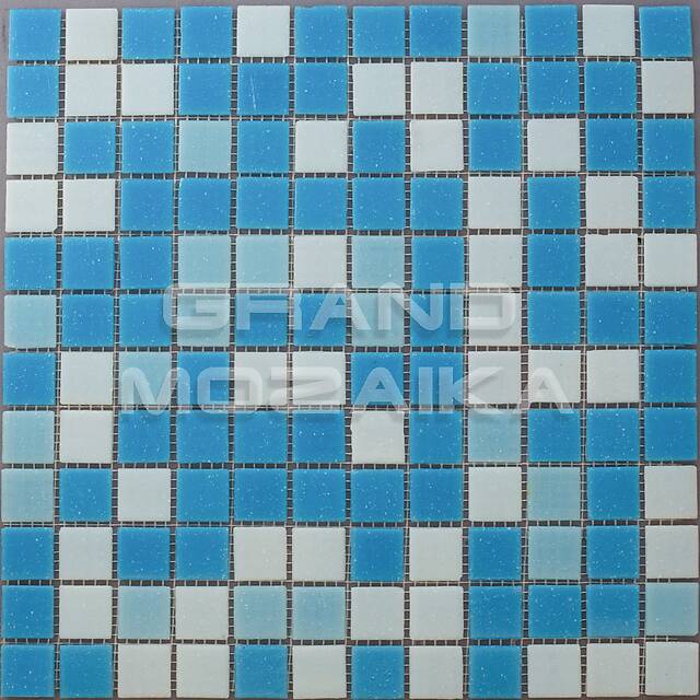 Стеклянная мозаика серия Econom (на сетке)