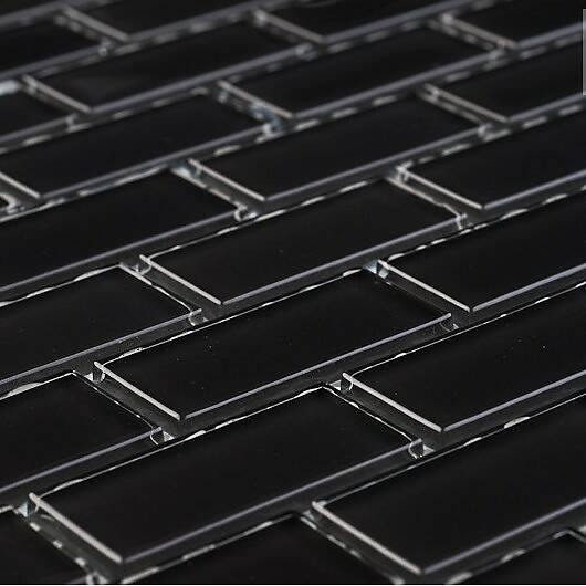 Стеклянная мозаика серия Plain (кирпичная кладка)