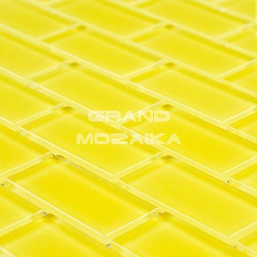 Стеклянная мозаика серия Plain (кирпичная кладка)