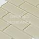 Стеклянная мозаика серия Plain (кирпичная кладка)