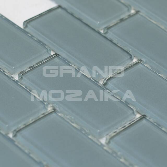 Стеклянная мозаика серия Plain (кирпичная кладка)