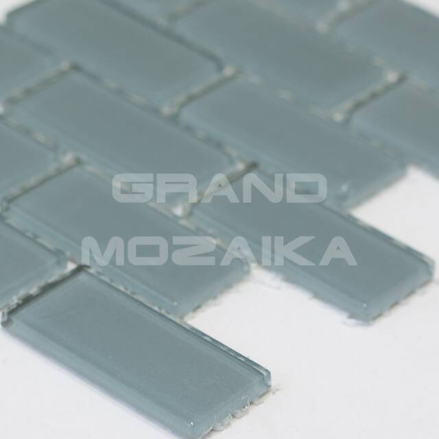 Стеклянная мозаика серия Plain (кирпичная кладка)
