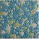 Растяжка из стеклянной мозаики,серия Pebble