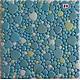 Растяжка из стеклянной мозаики,серия Pebble