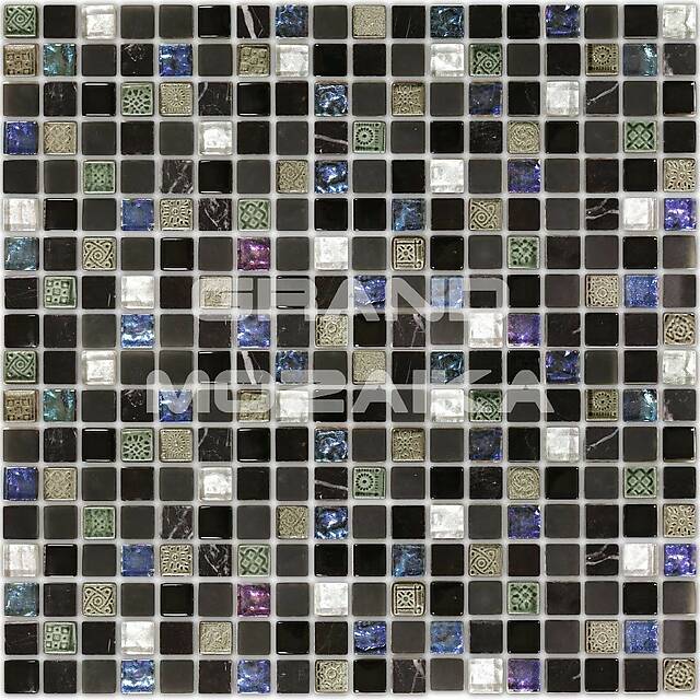 Мозаика из стекла и камня, серия Naturelle