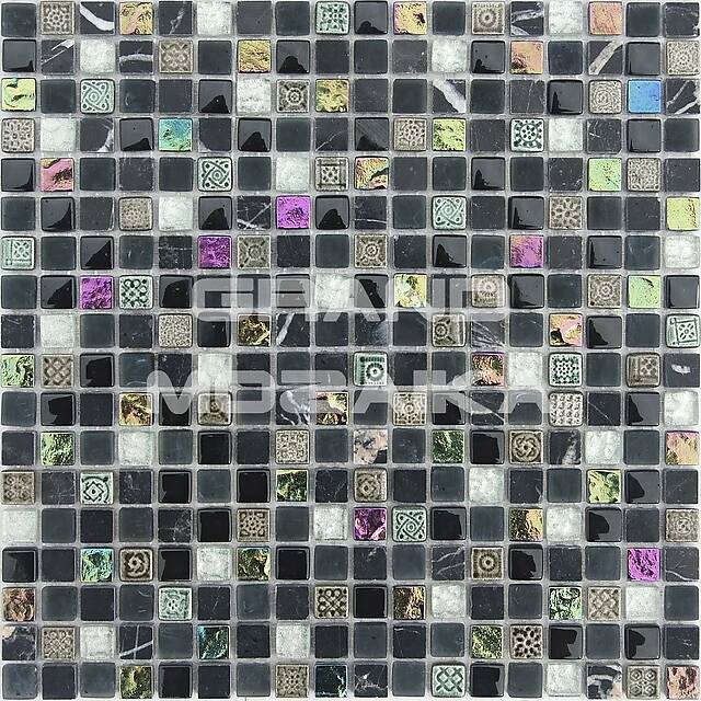Мозаика из стекла и камня, серия Naturelle