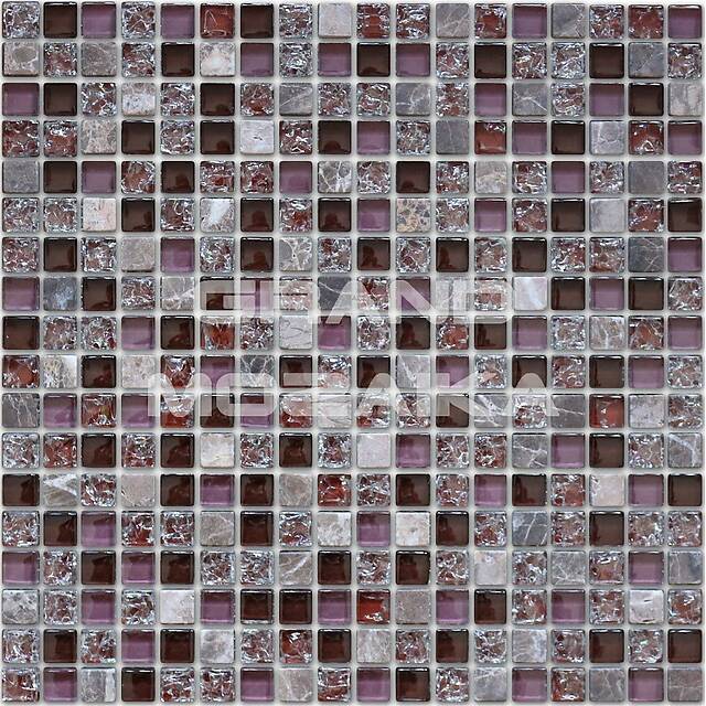 Мозаика из стекла и камня, серия Naturelle