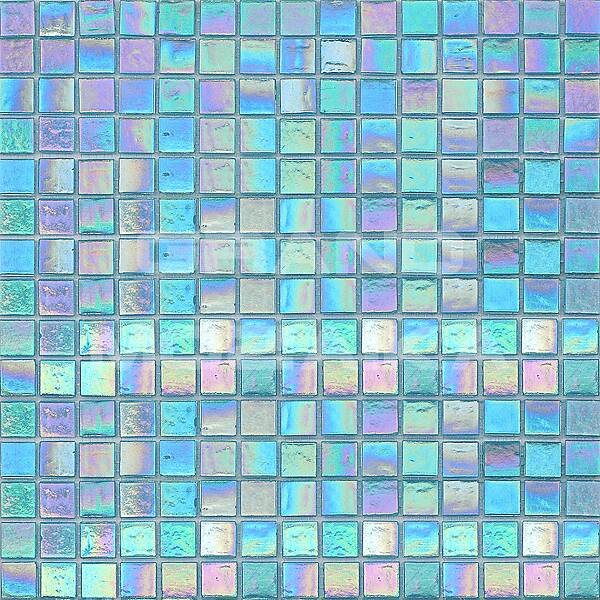 Стеклянная мозаика с перламутром, серия Iridium