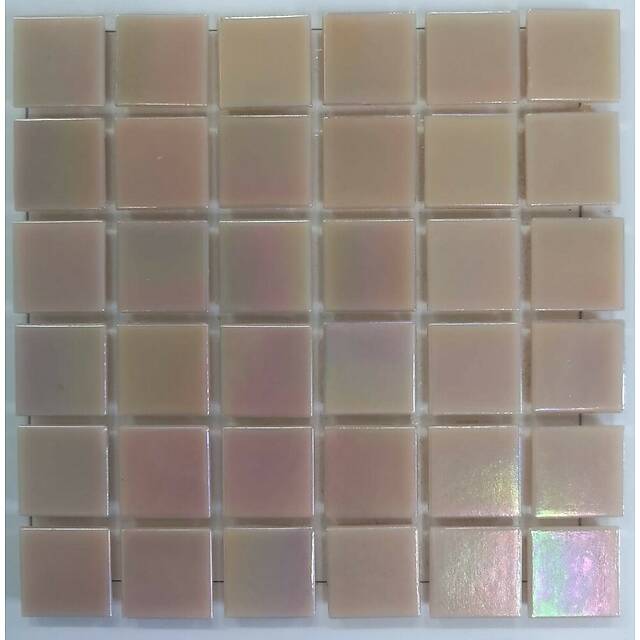 Стеклянная мозаика с перламутром, серия Iridium