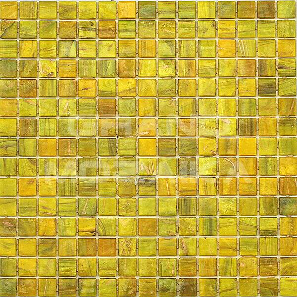 Стеклянная мозаика с добавлением авантюрина и смальты, серия Aurora