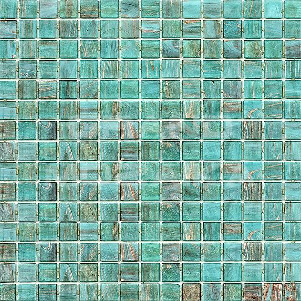 Стеклянная мозаика с добавлением авантюрина и смальты, серия Aurora