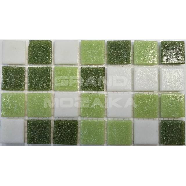 Стеклянная мозаика, серия Mix HG (на сетке)