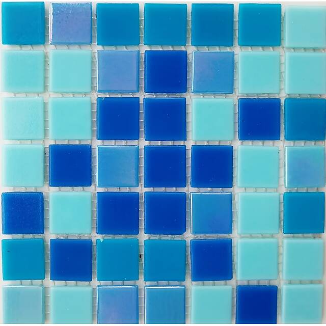 Стеклянная мозаика, серия Mix HG (гладкая)