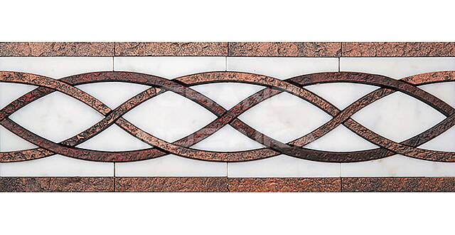 Бордюр из мрамора, серия Epic