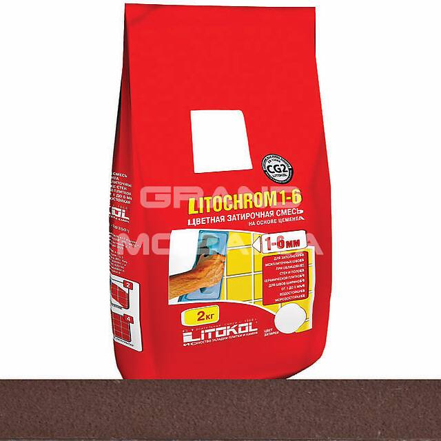 Затирка на цементной основе Litochrom 1-6, венге С.200, 2 кг