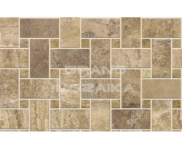 Мозаика из травертина, серия Grotta