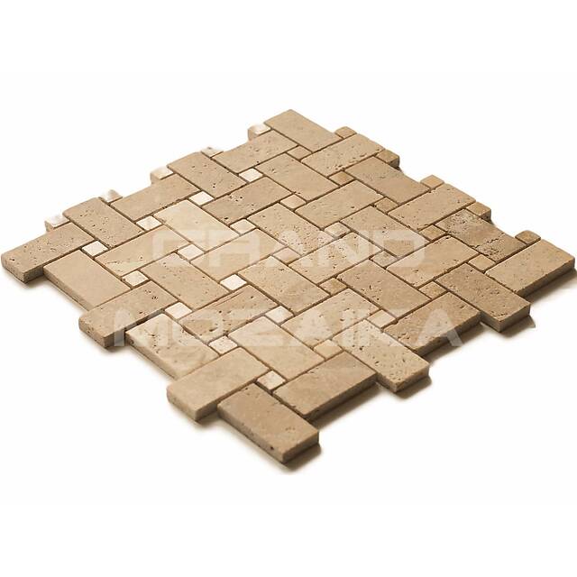 Мозаика из травертина, серия Grotta