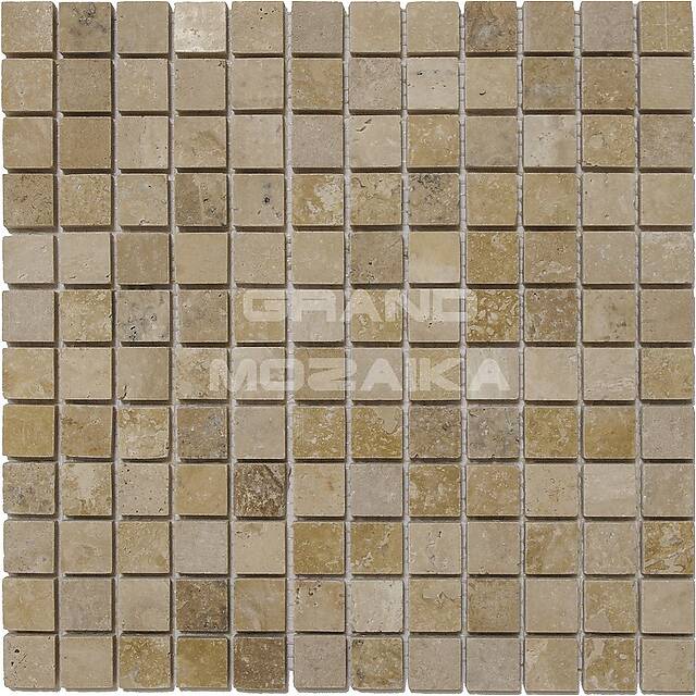 Мозаика из травертина, серия Grotta