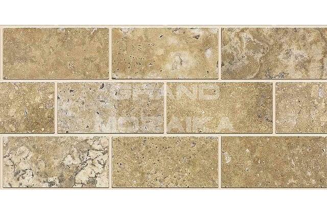 Мозаика из травертина, серия Grotta