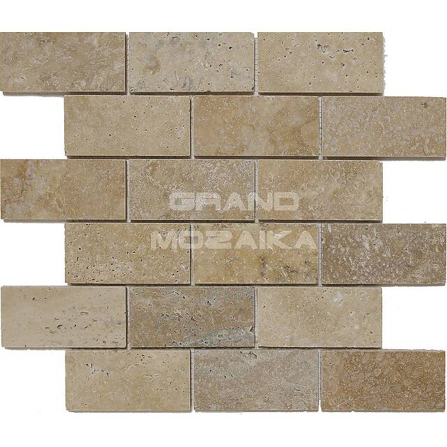 Мозаика из травертина, серия Grotta