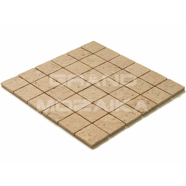 Мозаика из травертина, серия Grotta