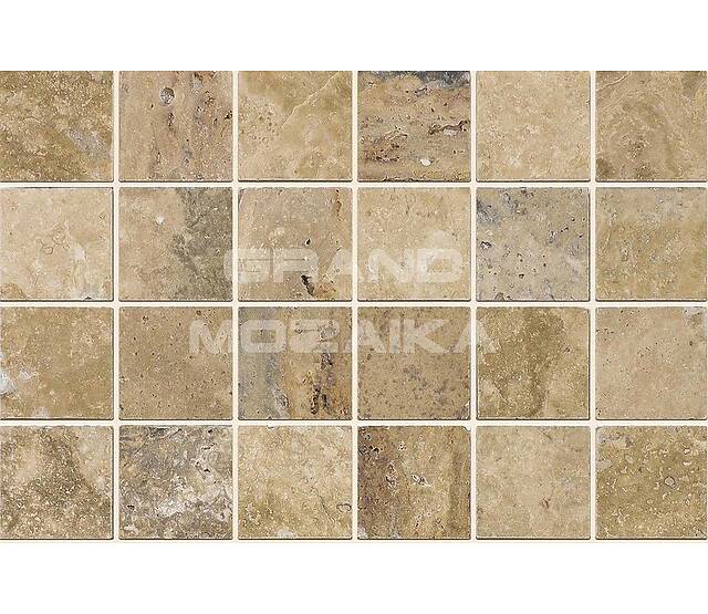 Мозаика из травертина, серия Grotta