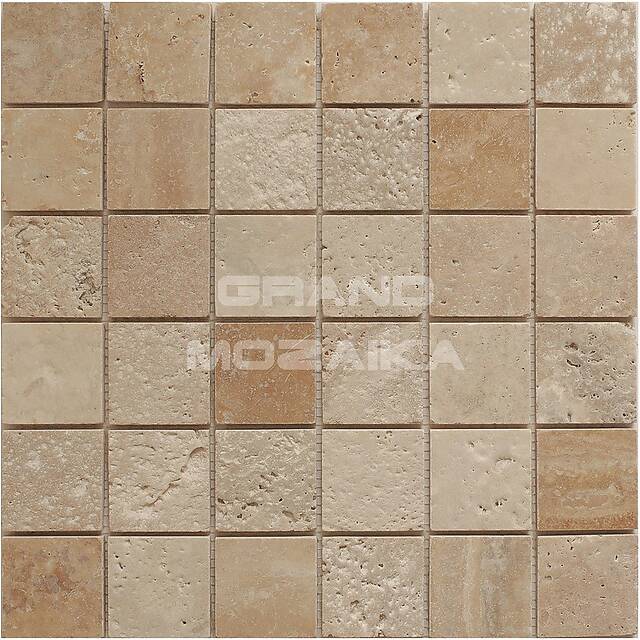 Мозаика из травертина, серия Grotta