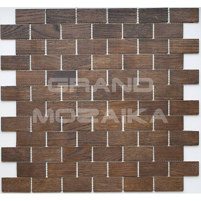 Деревянная мозаика (дуб), венге колеровка