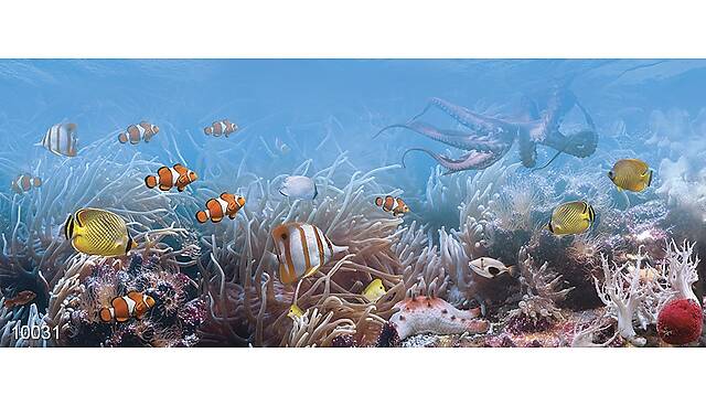 Панно из фотомозаики Подводный мир