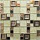 Мозаика из стекла и металла, серия Metal