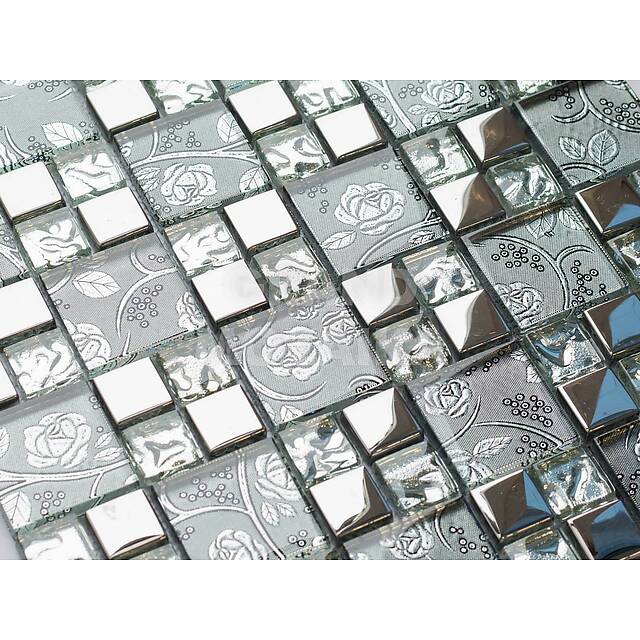 Стеклянная, серия Metal