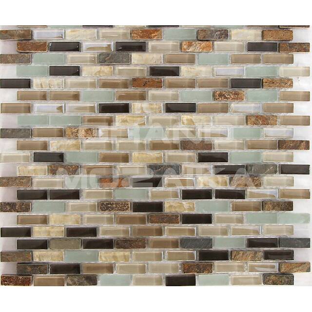 Мозаика из стекла и камня, серия Breez