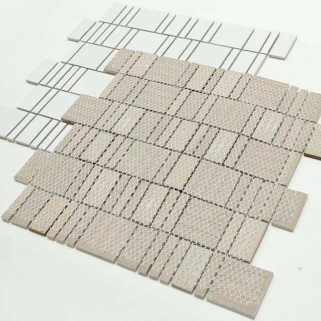 Керамическая мозаика серия Porcelain