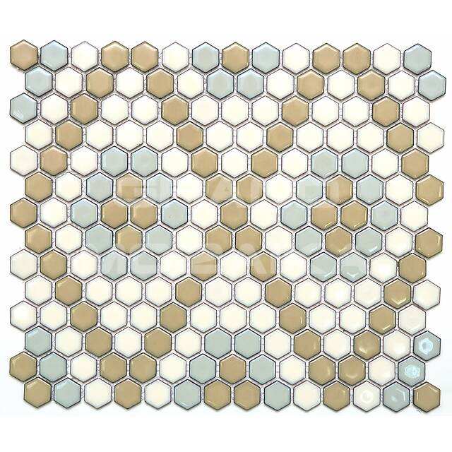 Керамическая мозаика серия Porcelain