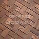 Деревянная мозаика (ясень), колеровка бук