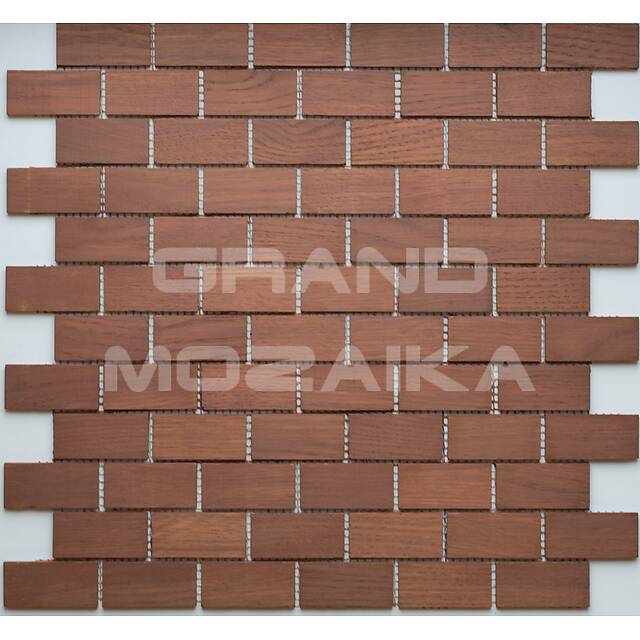 Деревянная мозаика (дуб), колеровка бук