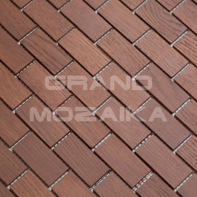 Деревянная мозаика (дуб), колеровка бук