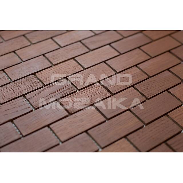 Деревянная мозаика (дуб), колеровка бук