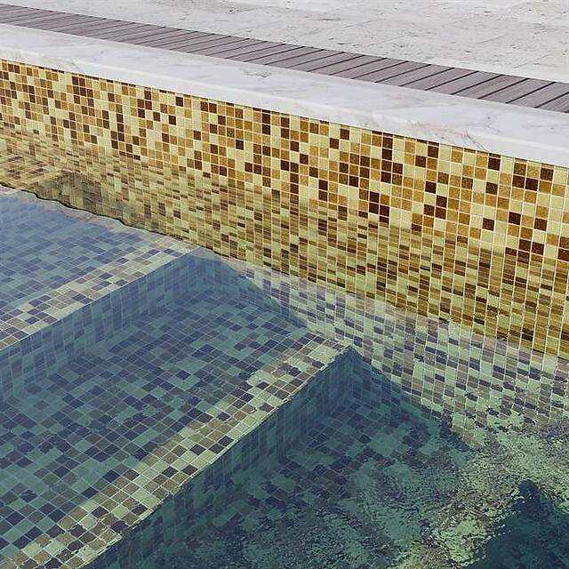 Стеклянная мозаика, серия Econom Imagine (сетка)