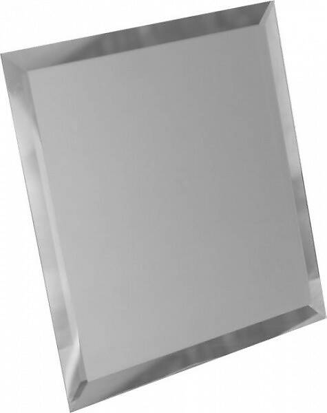 Квадратная зеркальная плитка, матовая (180x180 мм)