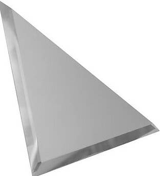 Треугольная зеркальная плитка (стороны 180х180 мм)