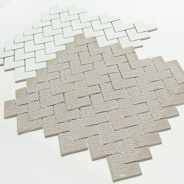 Керамическая мозаика серия Porcelain