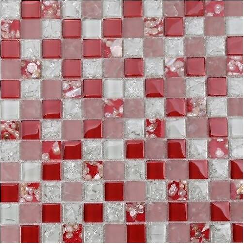 Стеклянная мозаика с жемчугом, серия Elegans