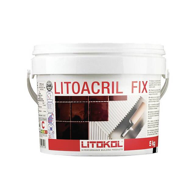 Пастообразный клей LITOACRIL FIX, 2.5кг