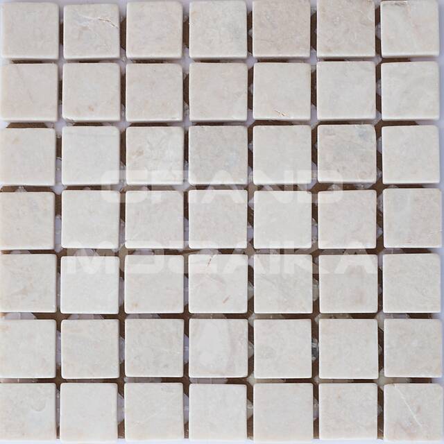 Мозаика из мрамора Crema Marfil