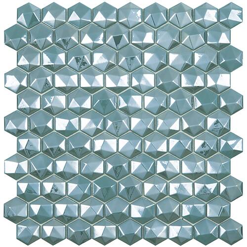 Стеклянная мозаика, серия Honey Diamond